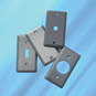 SUC1 Plated Steel Utility Covers
