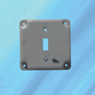 SSC-ST Plated Steel 4" X 4" Covers