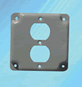 SSC-DR Plated Steel 4" X 4" Covers