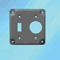 SSC-STSR Plated Steel 4" X 4" Covers